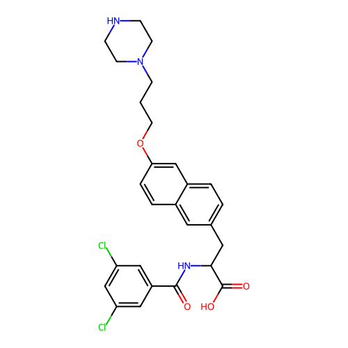 Chemical structure of BindingDB Monomer ID 50210632
