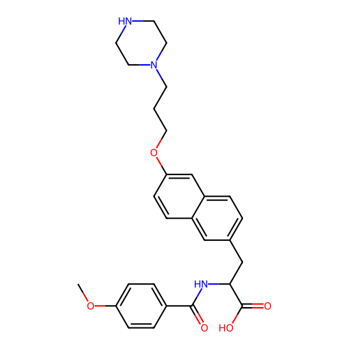 Chemical structure of BindingDB Monomer ID 50210681