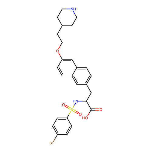 Chemical structure of BindingDB Monomer ID 50210684