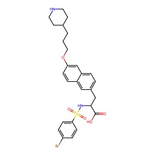 Chemical structure of BindingDB Monomer ID 50210685