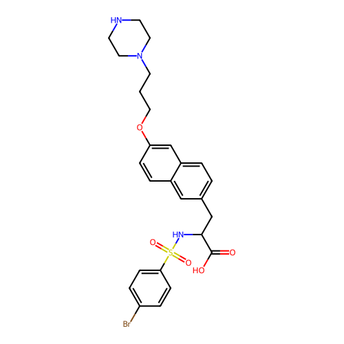 Chemical structure of BindingDB Monomer ID 50210688