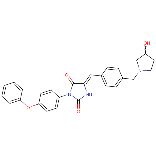 Chemical structure of BindingDB Monomer ID 50211160