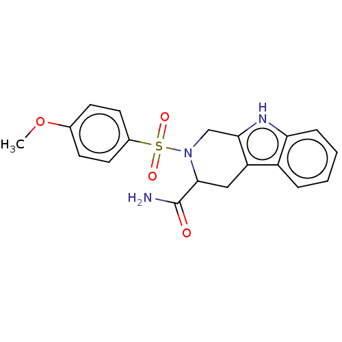 Chemical structure of BindingDB Monomer ID 50211284