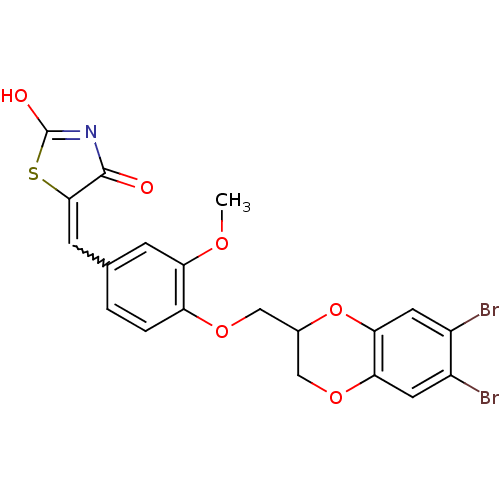 Chemical structure of BindingDB Monomer ID 50211288
