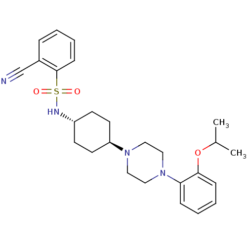 Chemical structure of BindingDB Monomer ID 50211320