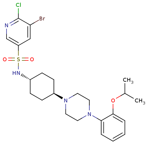 Chemical structure of BindingDB Monomer ID 50211347