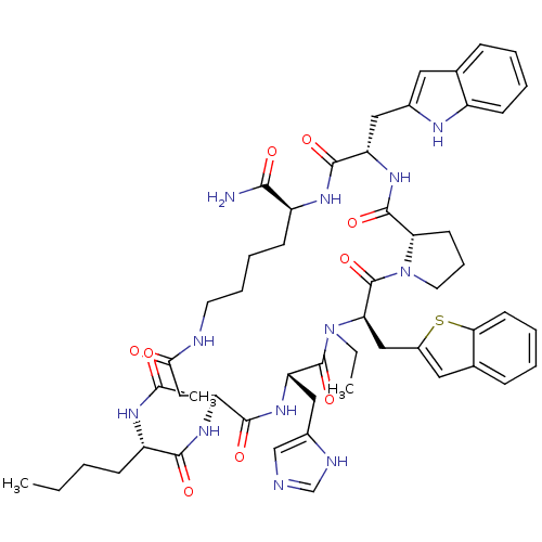 Chemical structure of BindingDB Monomer ID 50211366