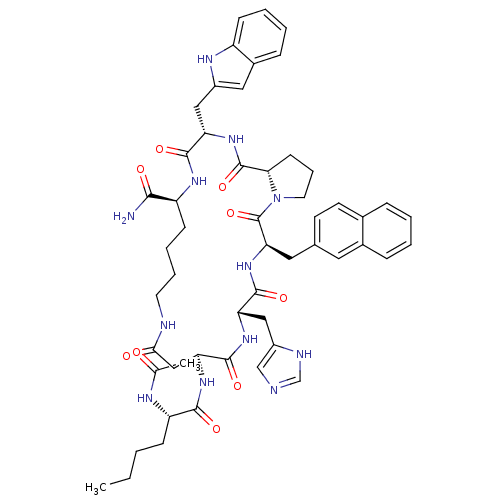 Chemical structure of BindingDB Monomer ID 50211380