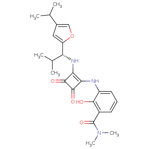 Chemical structure of BindingDB Monomer ID 50211452
