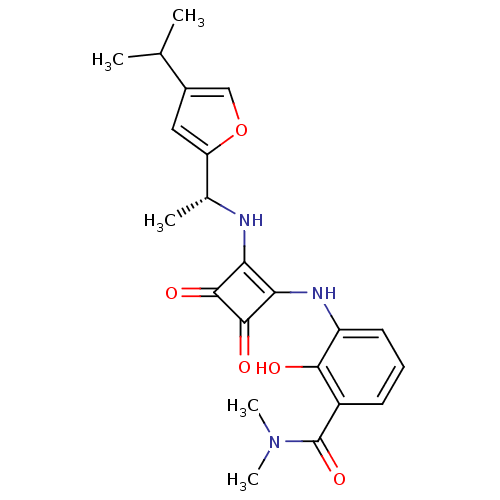 Chemical structure of BindingDB Monomer ID 50211456