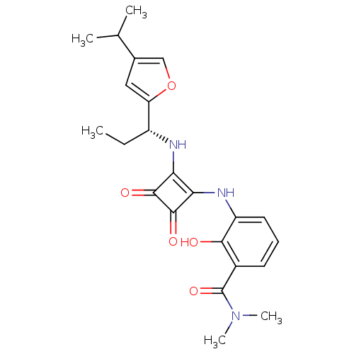 Chemical structure of BindingDB Monomer ID 50211458