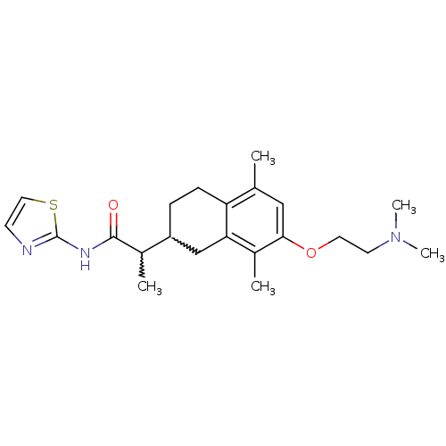 Chemical structure of BindingDB Monomer ID 50211489