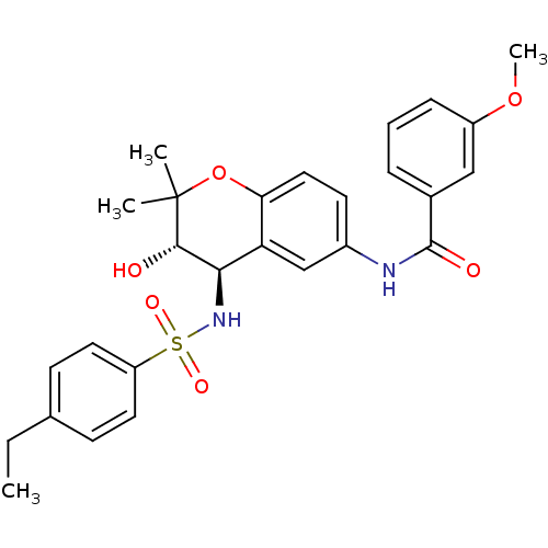 Chemical structure of BindingDB Monomer ID 50211526