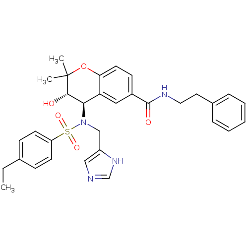 Chemical structure of BindingDB Monomer ID 50211544