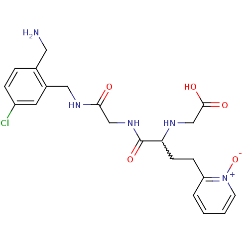 Chemical structure of BindingDB Monomer ID 50211554