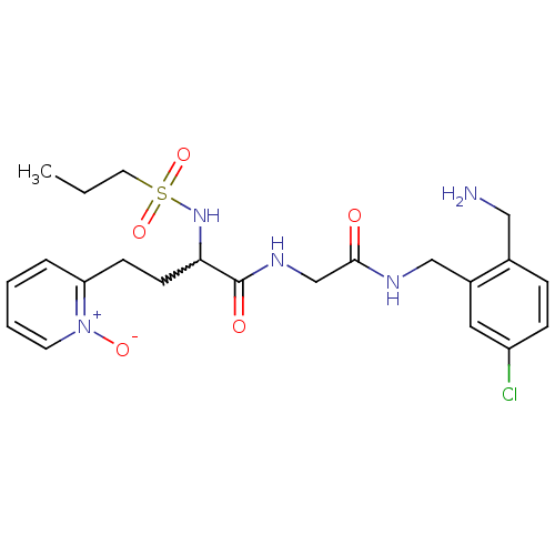 Chemical structure of BindingDB Monomer ID 50211560