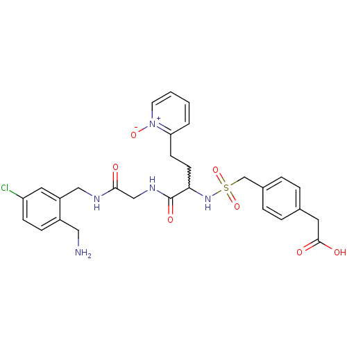 Chemical structure of BindingDB Monomer ID 50211572