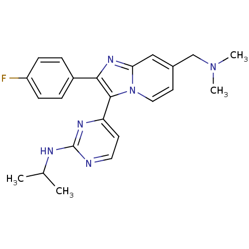 Chemical structure of BindingDB Monomer ID 50211819