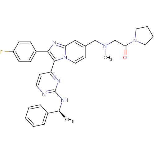 Chemical structure of BindingDB Monomer ID 50211822