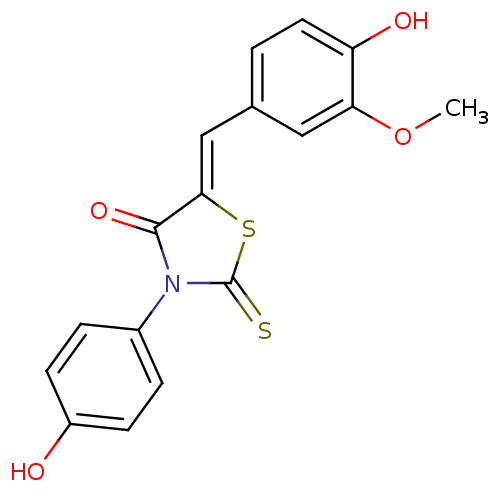 Chemical structure of BindingDB Monomer ID 50211884