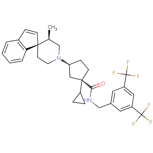 Chemical structure of BindingDB Monomer ID 50212135