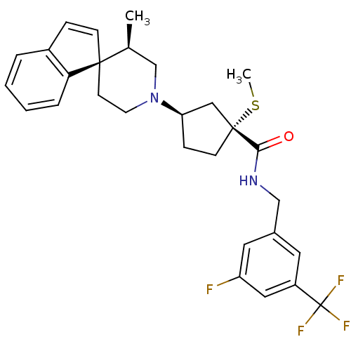 Chemical structure of BindingDB Monomer ID 50212143