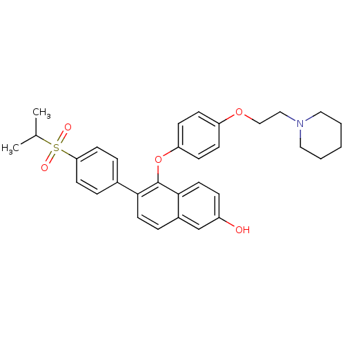 Chemical structure of BindingDB Monomer ID 50212150