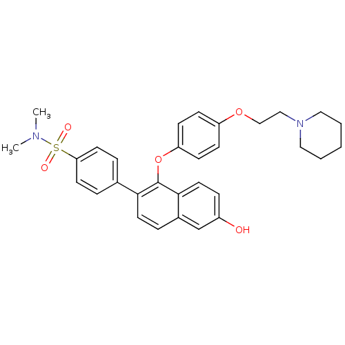 Chemical structure of BindingDB Monomer ID 50212153