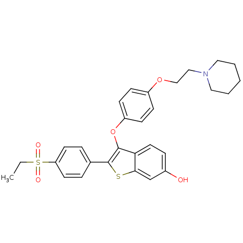Chemical structure of BindingDB Monomer ID 50212155
