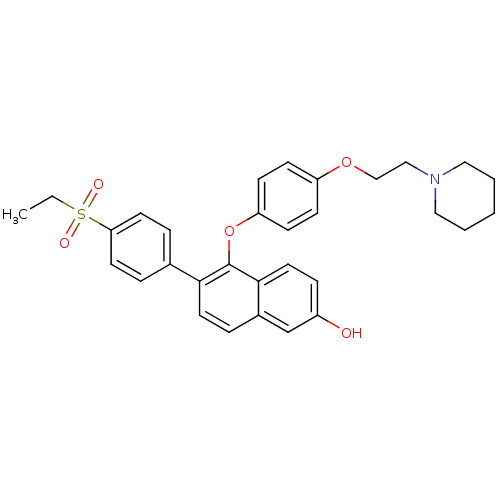 Chemical structure of BindingDB Monomer ID 50212156