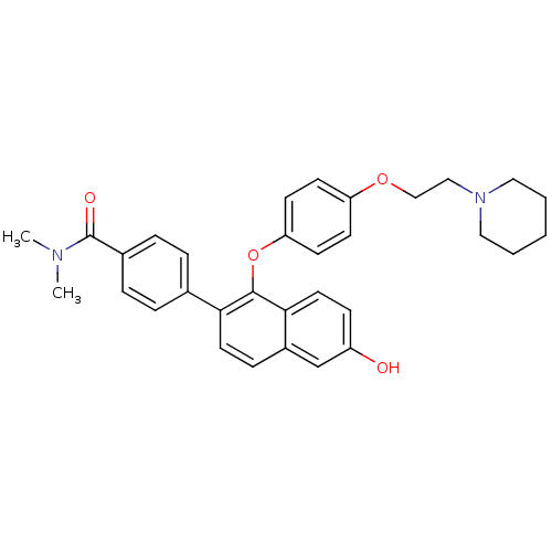 Chemical structure of BindingDB Monomer ID 50212158