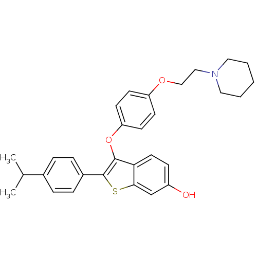Chemical structure of BindingDB Monomer ID 50212159