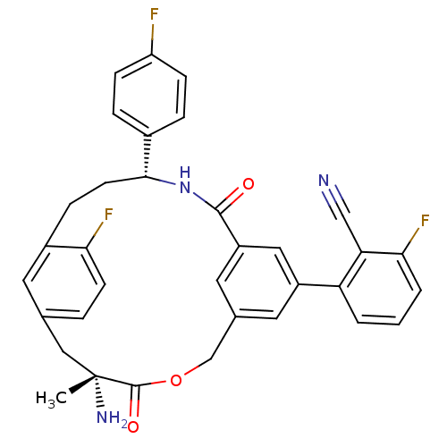 Chemical structure of BindingDB Monomer ID 50212175