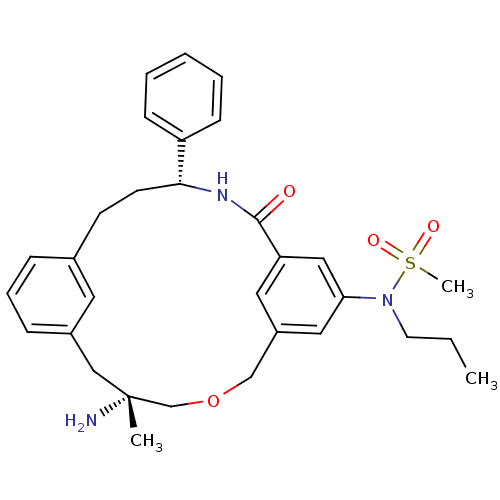 Chemical structure of BindingDB Monomer ID 50212178