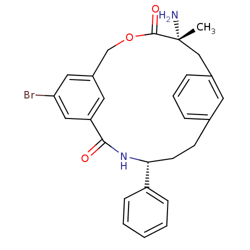 Chemical structure of BindingDB Monomer ID 50212179