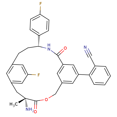 Chemical structure of BindingDB Monomer ID 50212182