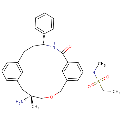 Chemical structure of BindingDB Monomer ID 50212188