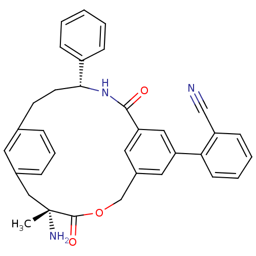 Chemical structure of BindingDB Monomer ID 50212189