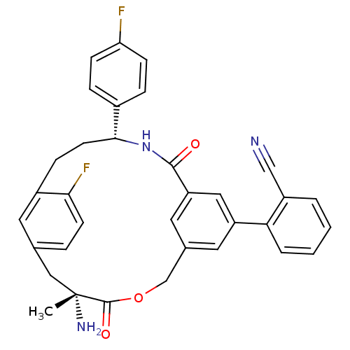 Chemical structure of BindingDB Monomer ID 50212190