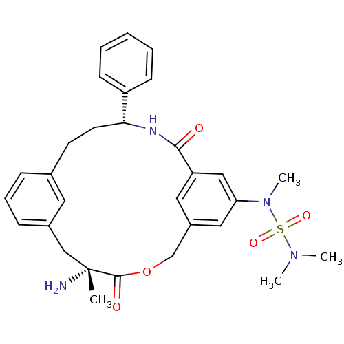 Chemical structure of BindingDB Monomer ID 50212196