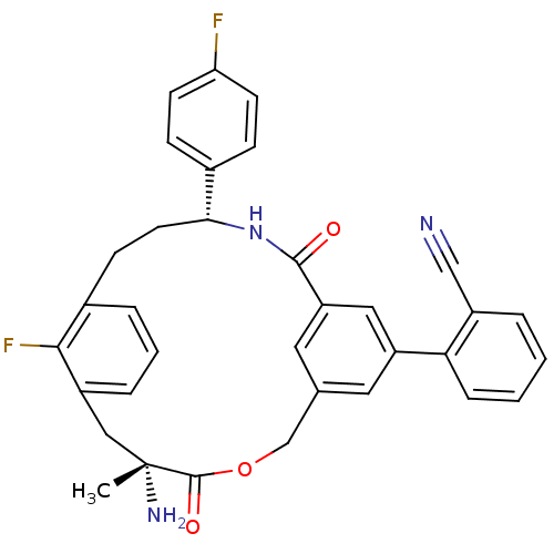 Chemical structure of BindingDB Monomer ID 50212198