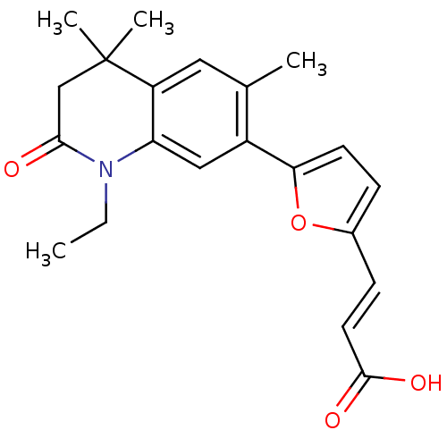 Chemical structure of BindingDB Monomer ID 50212281