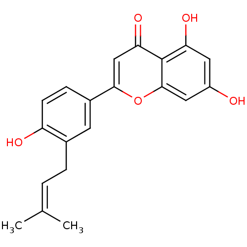 Chemical structure of BindingDB Monomer ID 50212401
