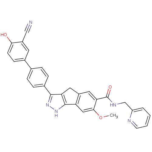 Chemical structure of BindingDB Monomer ID 50212504