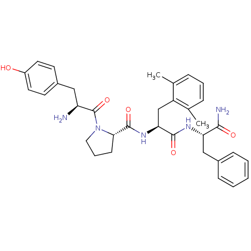 Chemical structure of BindingDB Monomer ID 50212613
