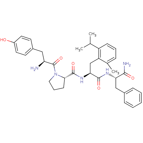 Chemical structure of BindingDB Monomer ID 50212614