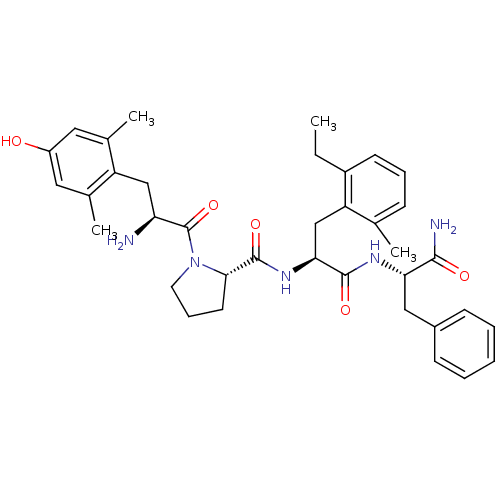 Chemical structure of BindingDB Monomer ID 50212617
