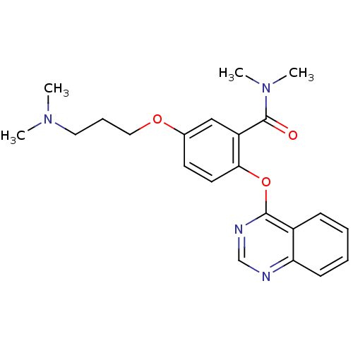 Chemical structure of BindingDB Monomer ID 50212736