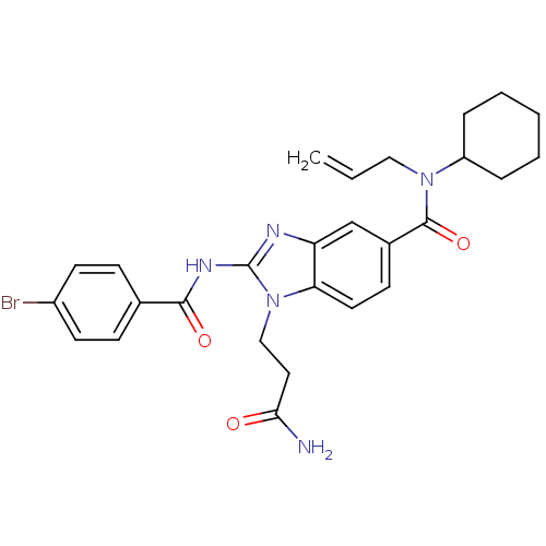 Chemical structure of BindingDB Monomer ID 50212772