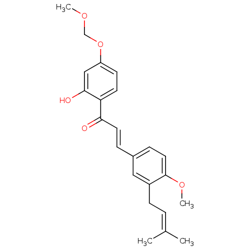 Chemical structure of BindingDB Monomer ID 50213237